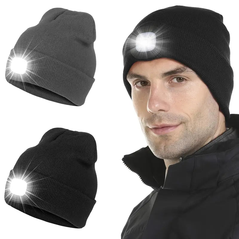 Headlamp LED Beanie