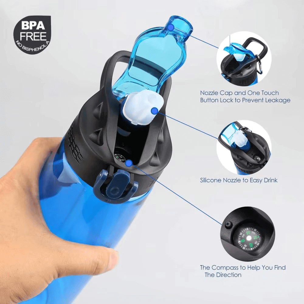 WATER FILTER BOTTLE - Ezorya