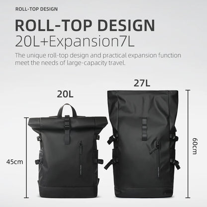 Waterproof Expandable Travel Backpack