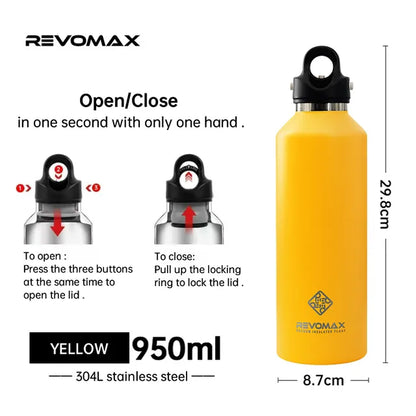 Stainless Steel Bottle 950ml - Ezorya